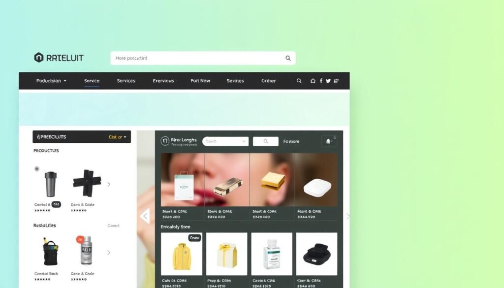 An ecommerce store with optimized product listings and a seamless user experience.