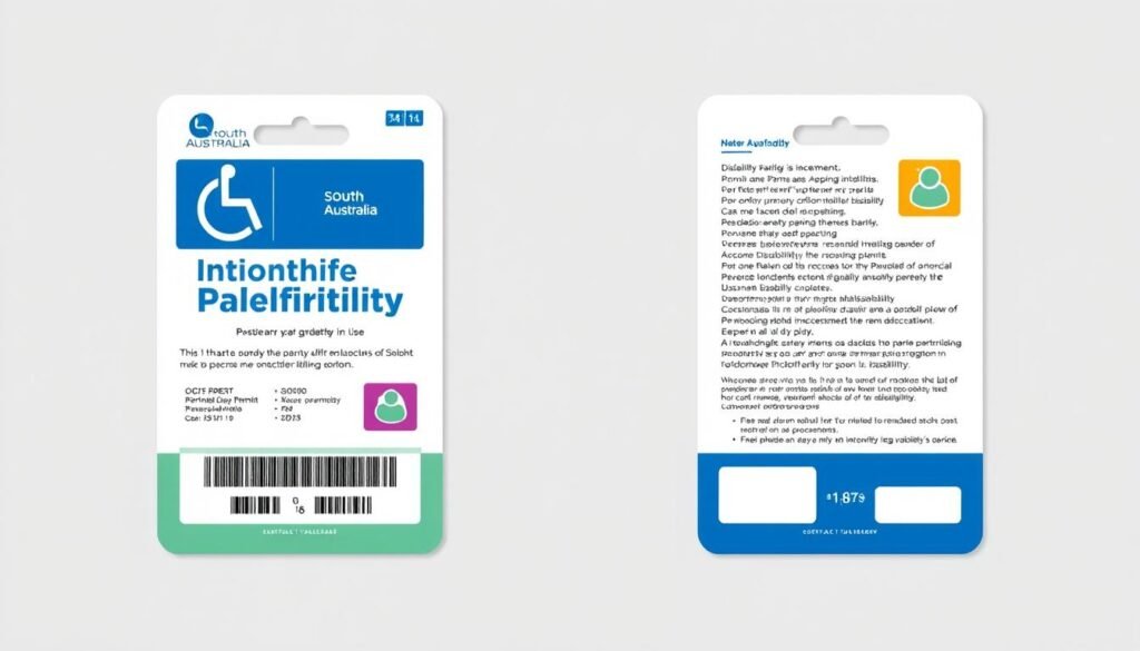 Disability parking permit in South Australia