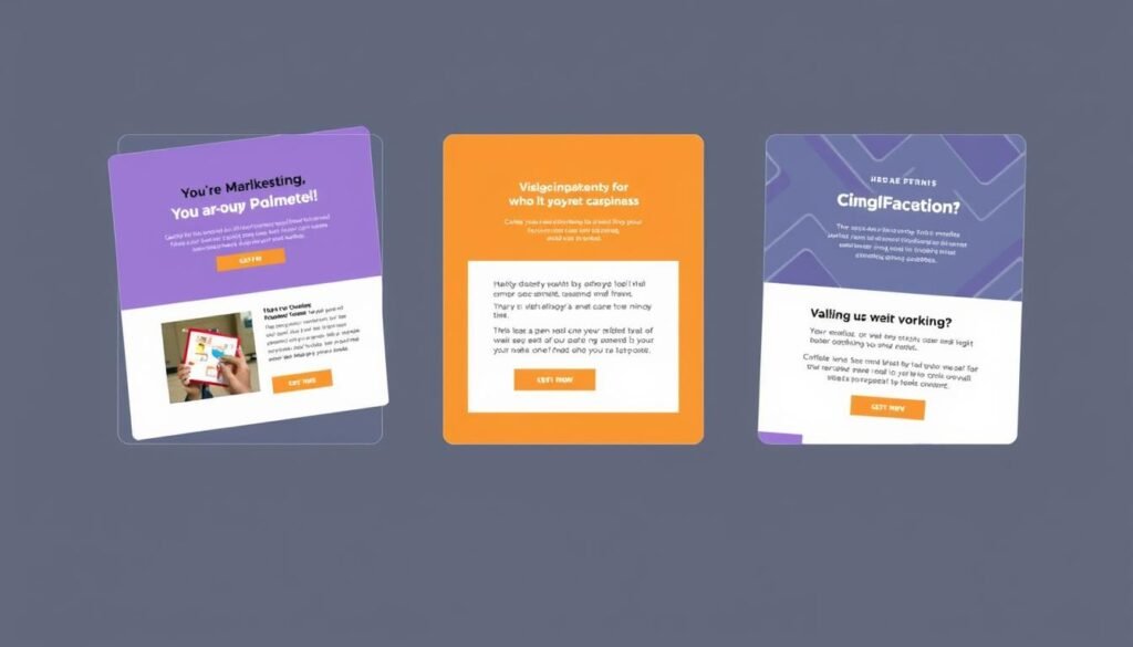 Email marketing call to action templates
