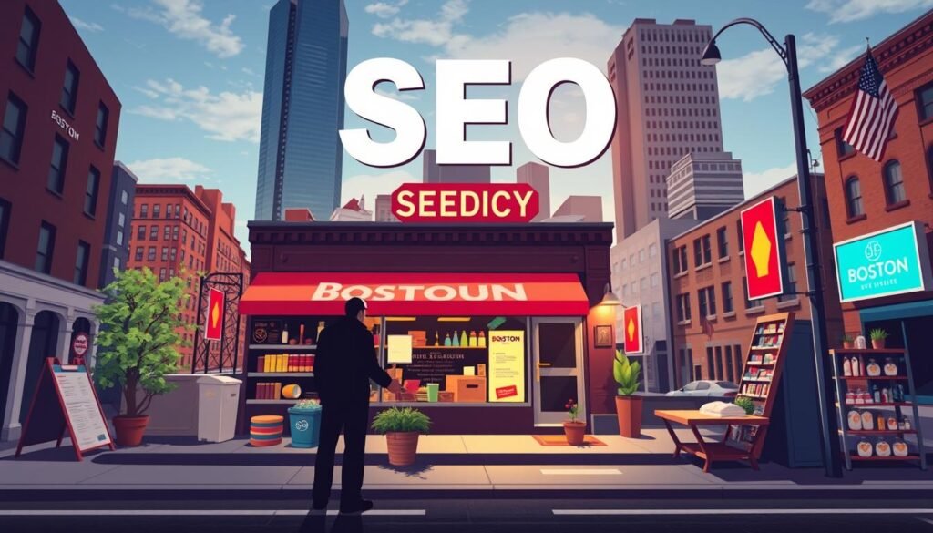 Image of a Boston business benefiting from SEO services