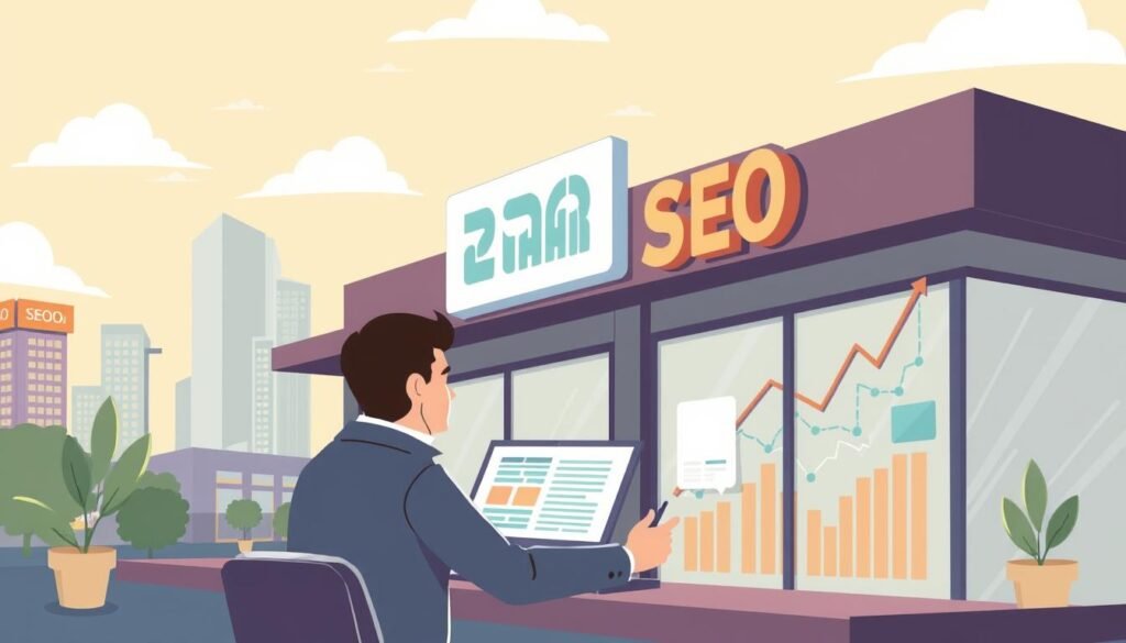 Image of a Dallas business benefiting from comprehensive SEO services