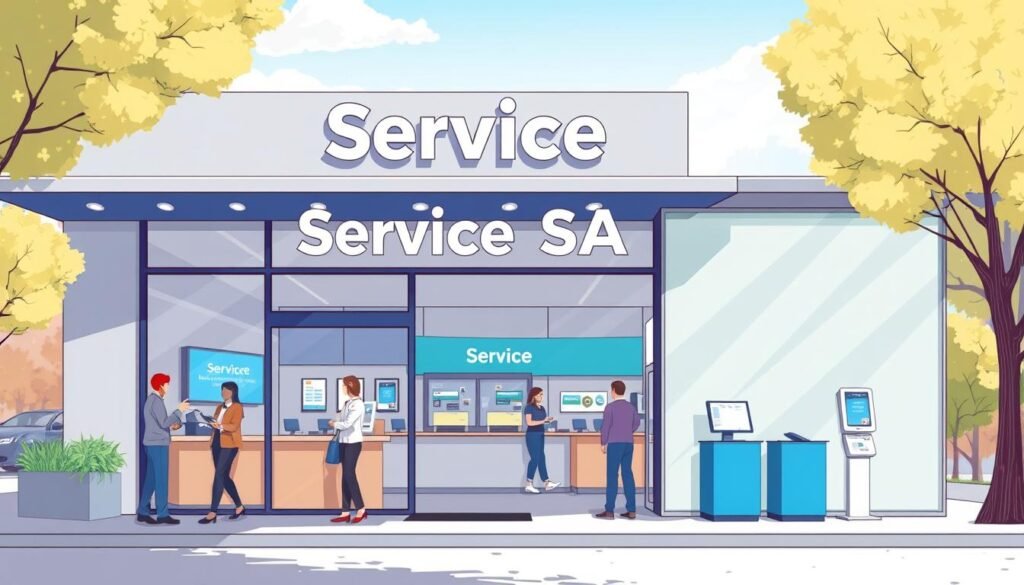 Image of a Service SA center