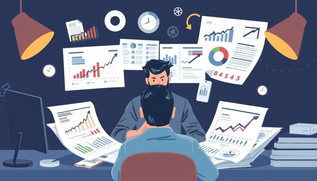 Image of a business owner in Dallas evaluating different SEO companies