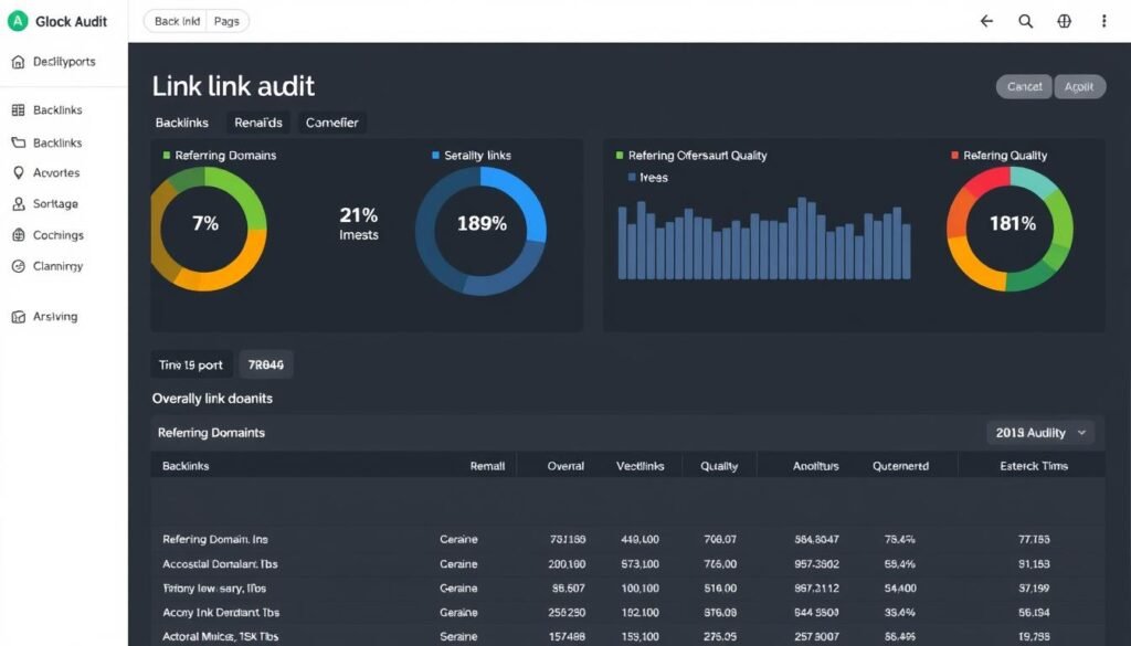 Image of a link audit report
