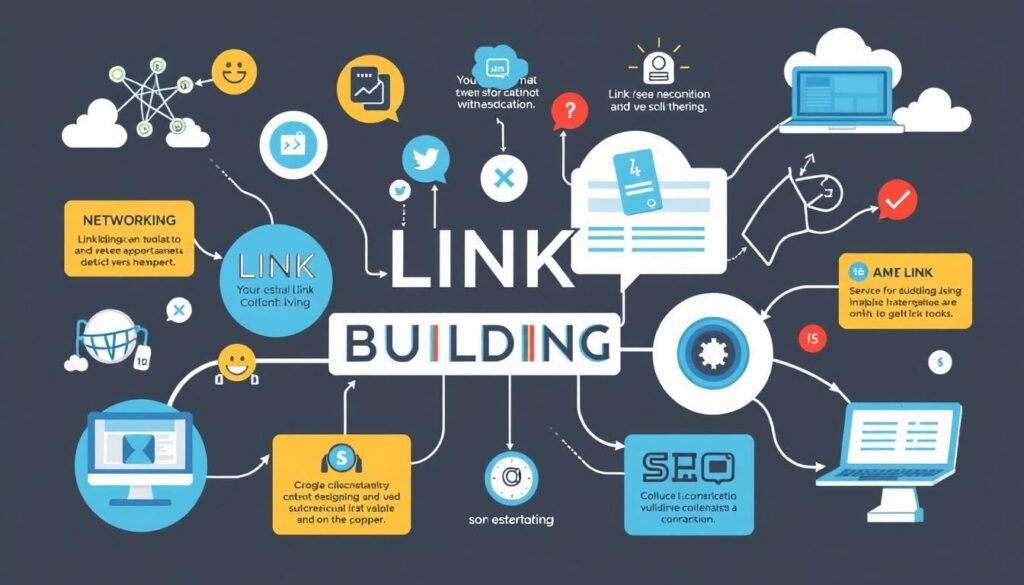 Link building services illustration