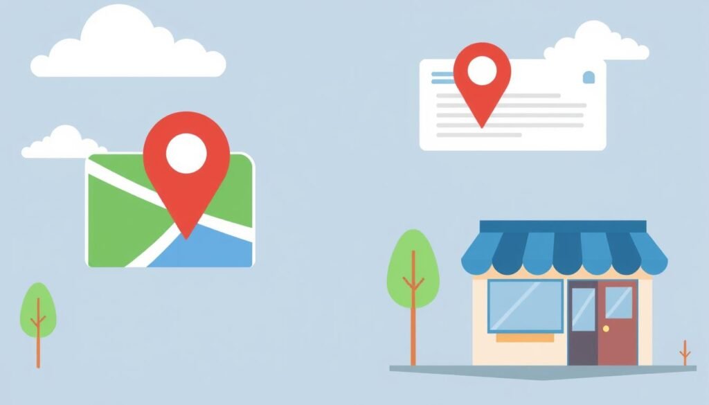 Local SEO services illustration