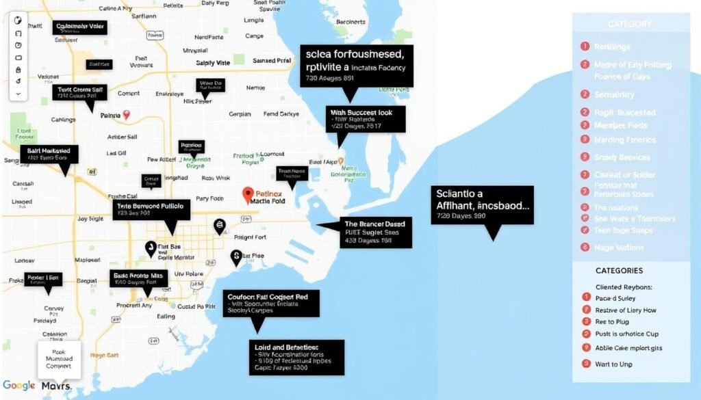 Orlando local business map